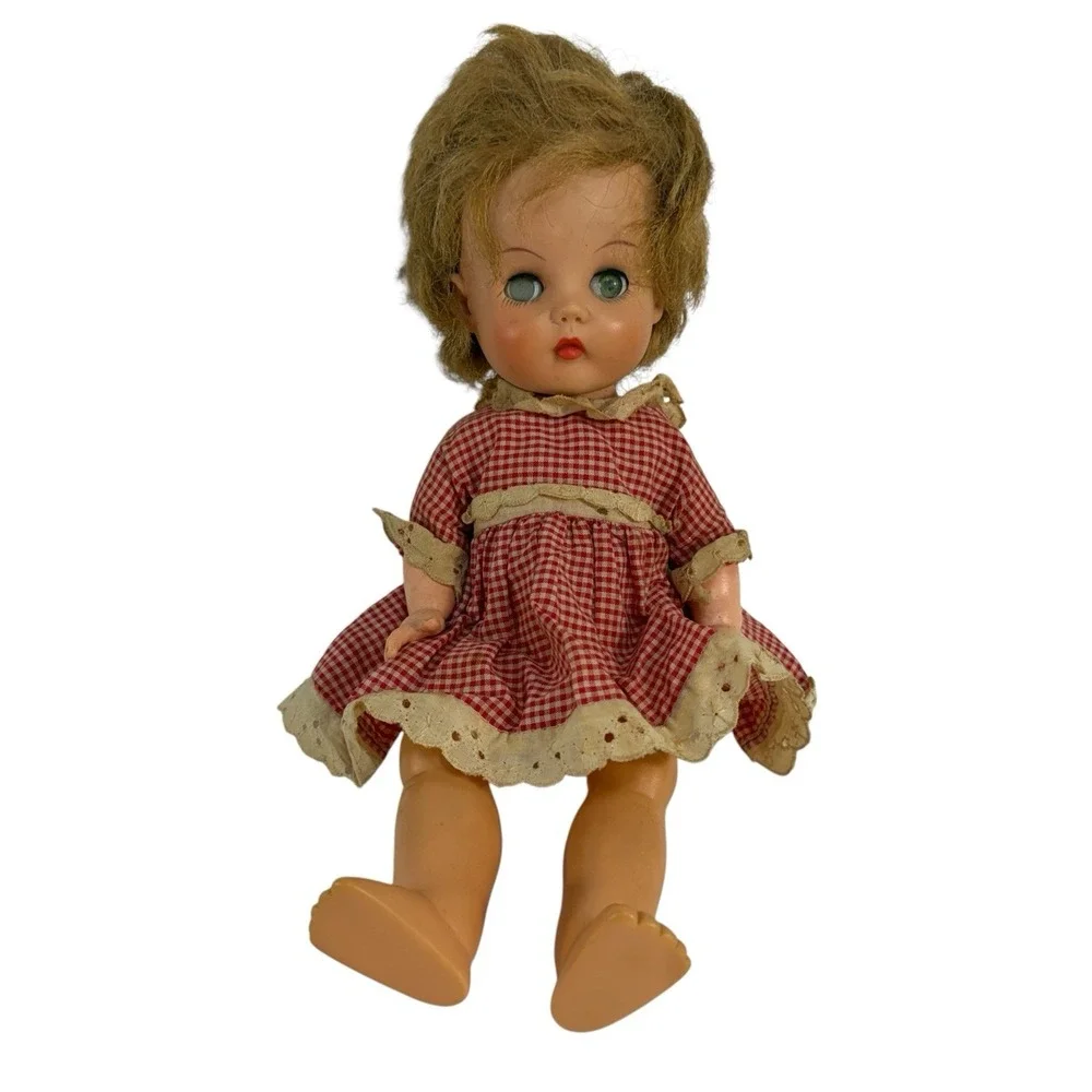 Vtg Horseman N-30 Sleep Eye‎ Walker Doll 1950s Creep Paranormal Vessel Haunted